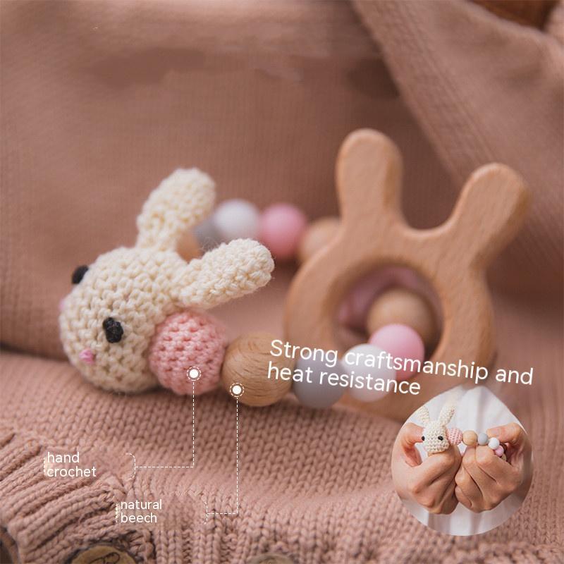 Handmade Crochet Rabbit Bracelet Bite Accessories