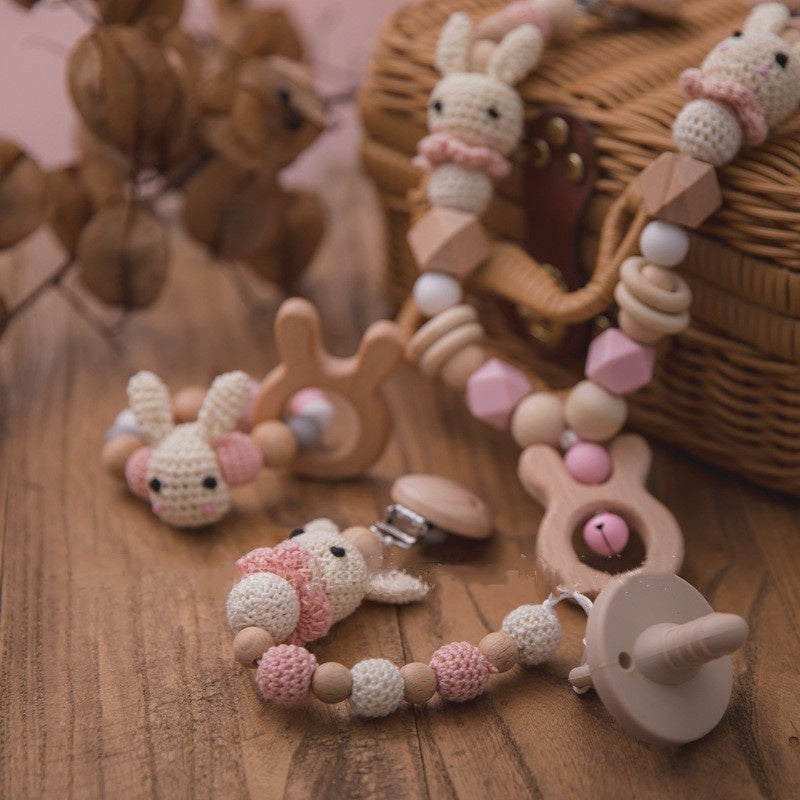 Handmade Crochet Rabbit Bracelet Bite Accessories