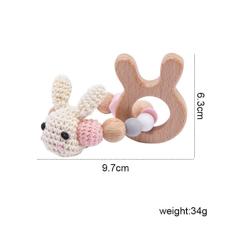 Handmade Crochet Rabbit Bracelet Bite Accessories